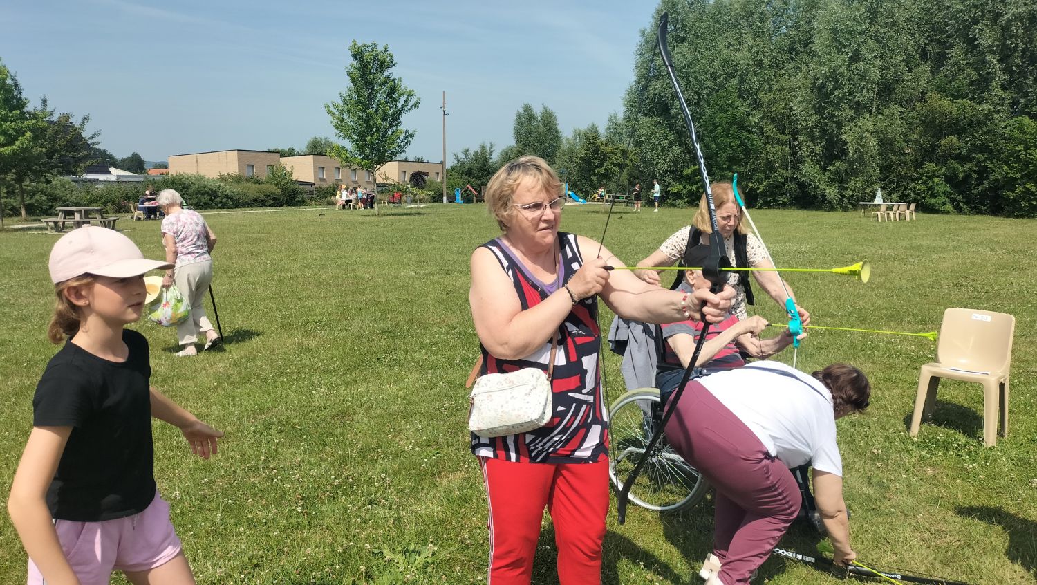 Olympiades inter générationnelles a l EHPAD de Steenvoorde  