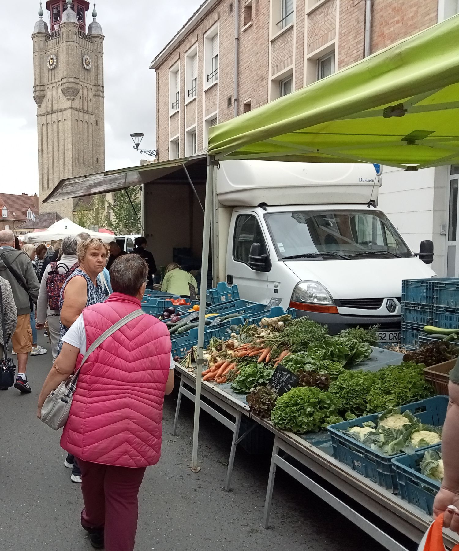 Sortie au marché de Bergues  