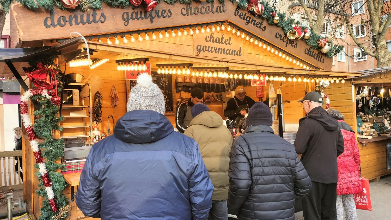 Sortie au château du père Noël et mâche de noel 