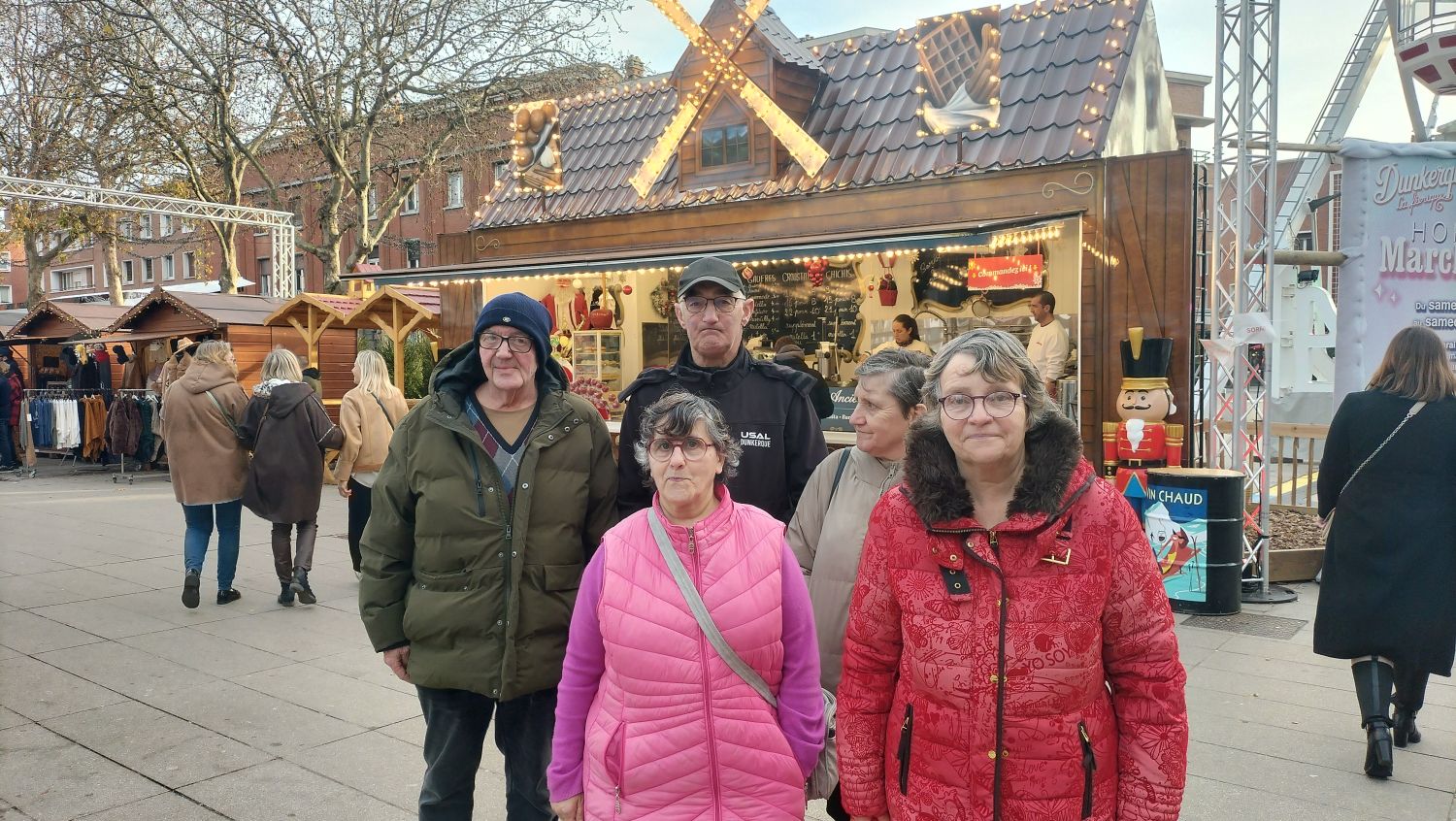 Sortie au château du père Noël et mâche de noel 