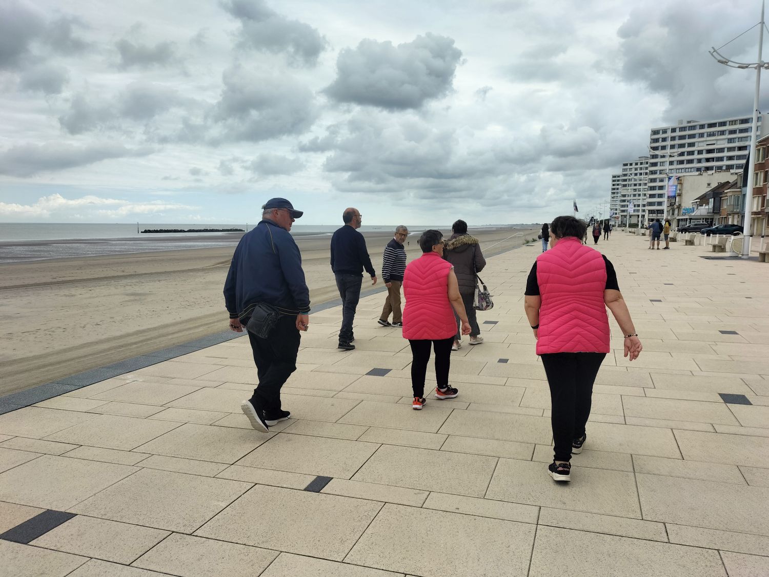 Marche sportive plage de malo 