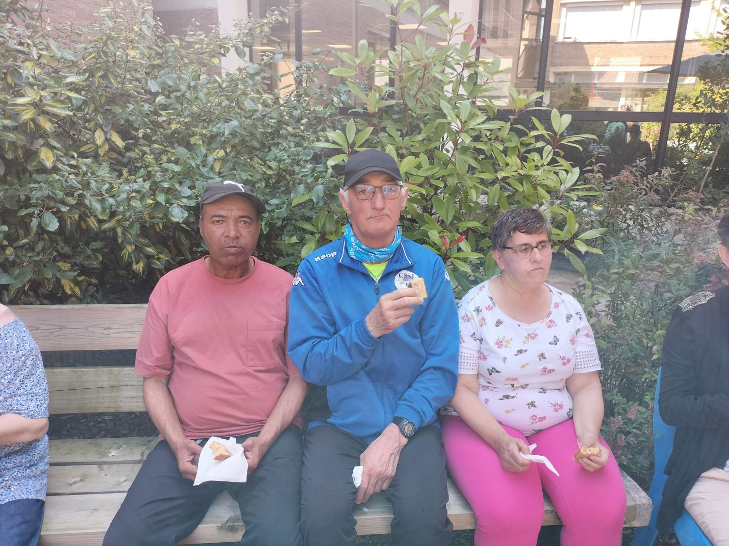 Pétanque a l EHPAD des Oyats 