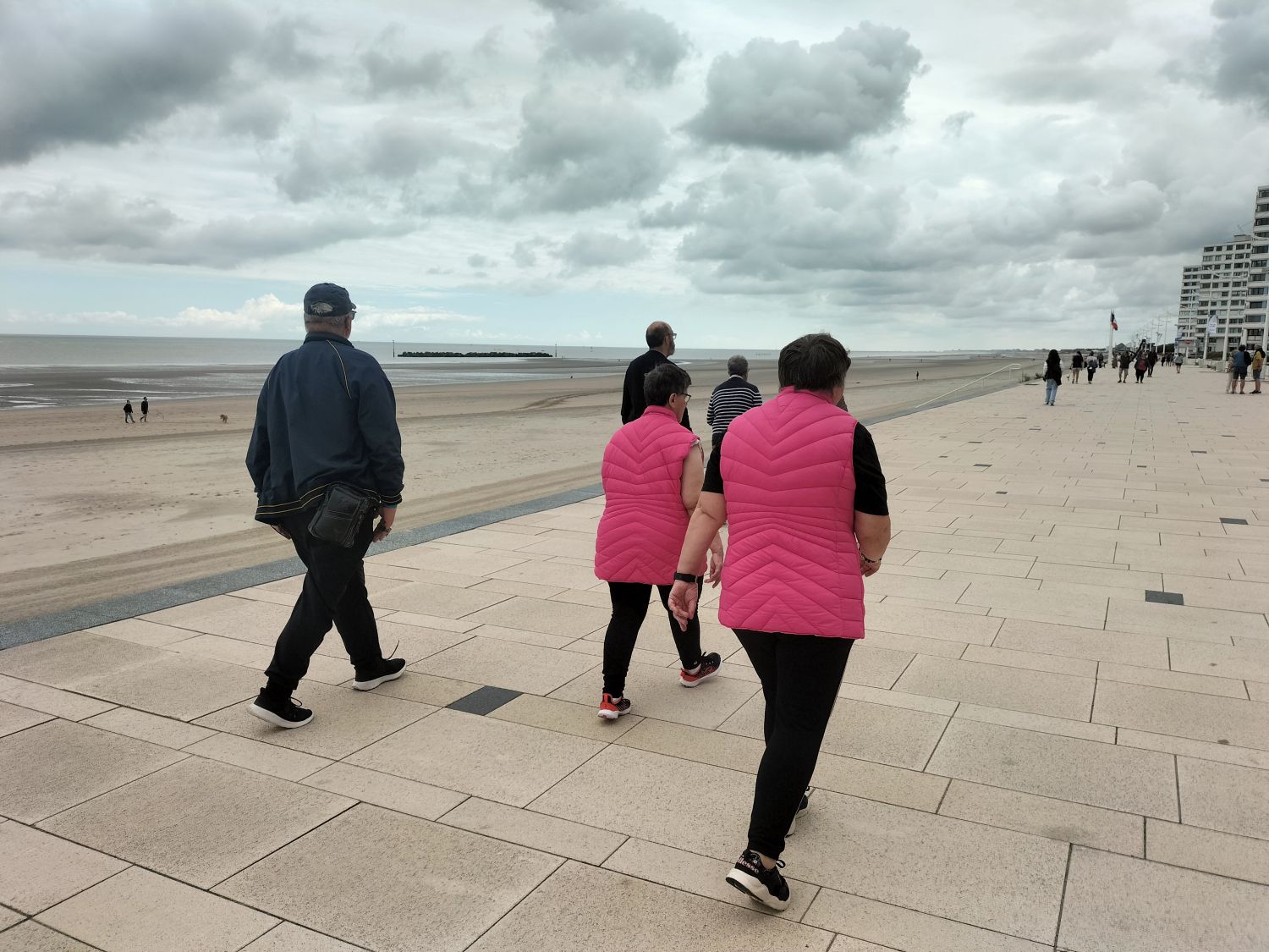 Marche sportive plage de malo 