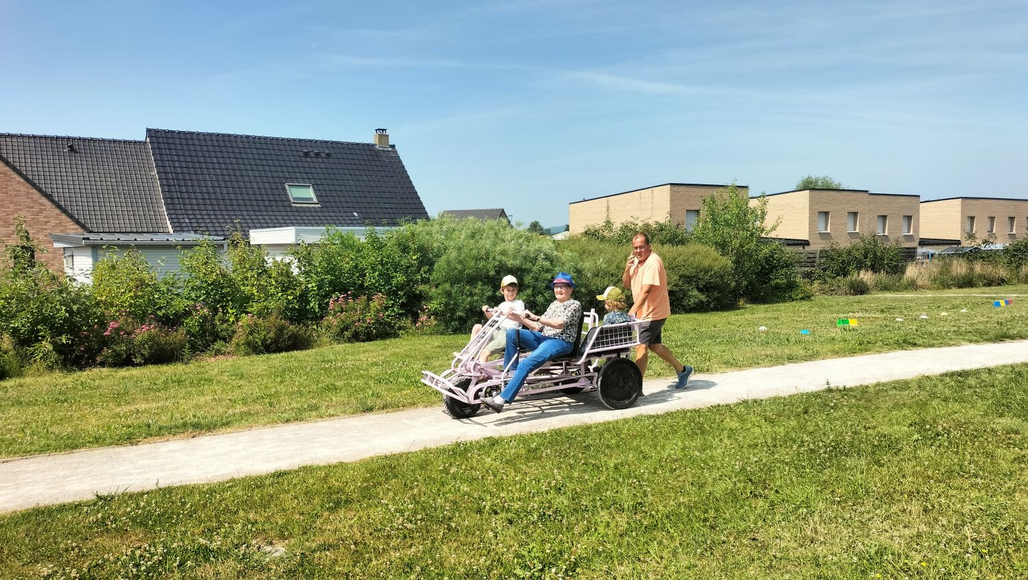 Olympiades inter générationnelles a l EHPAD de Steenvoorde  