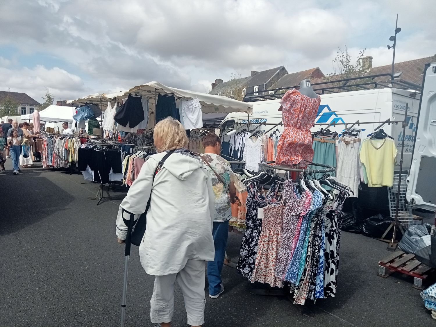 Marché à Audruica 